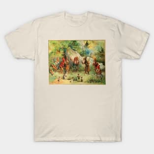 Secret Meeting of Gnomes and Fairies T-Shirt